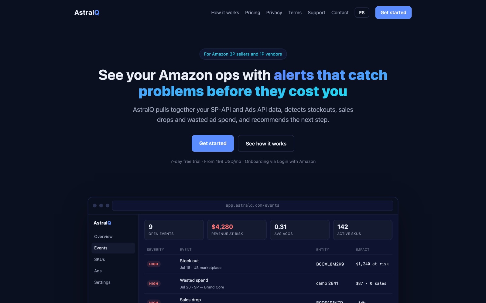 AstralQ — screenshot